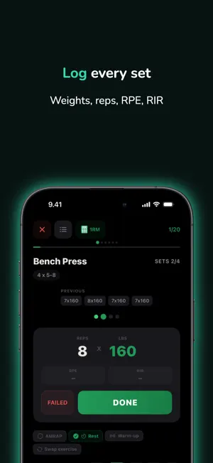 PumpRex — Gym Workout Tracker screenshot 4