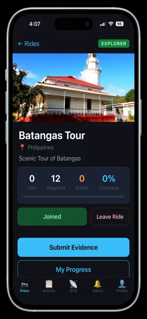 MotoTracker Rider screenshot 2