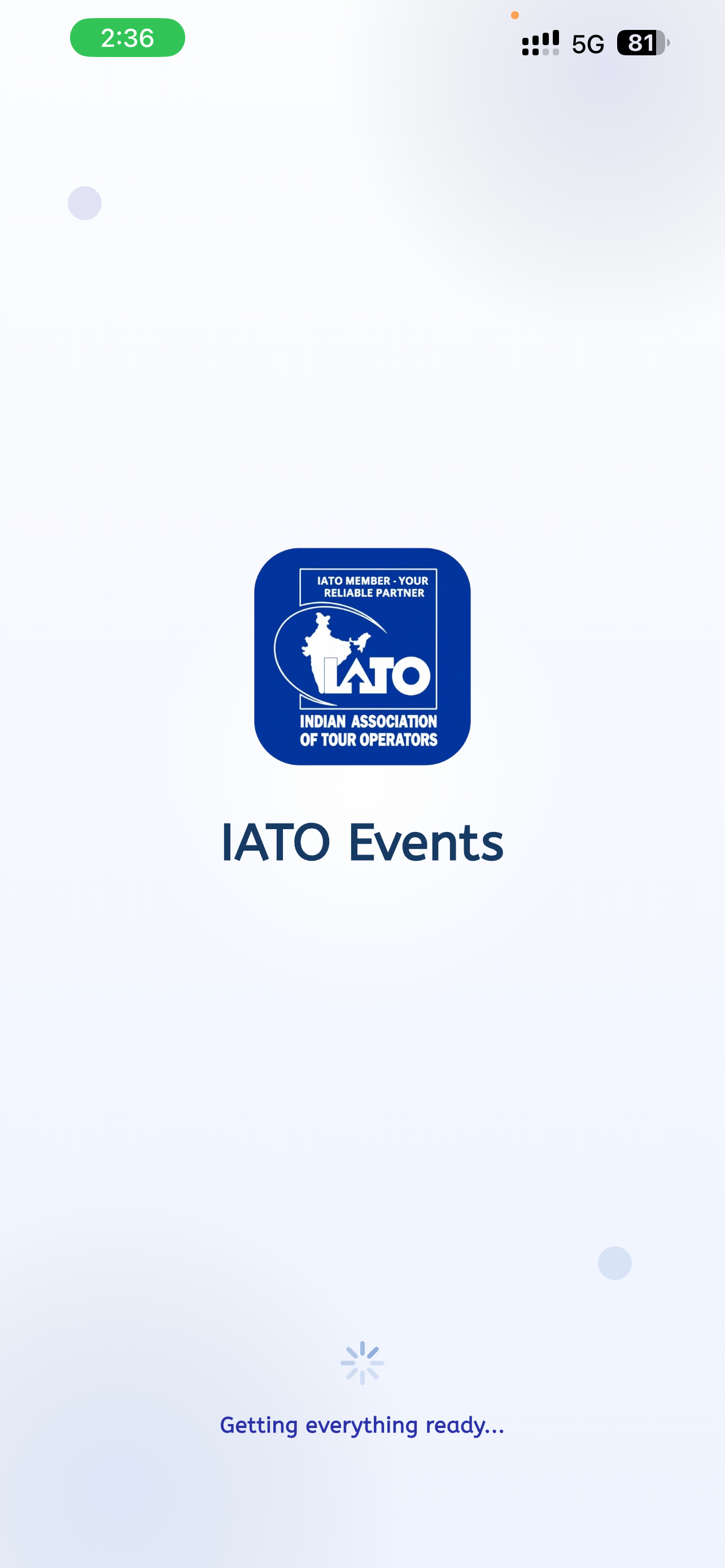 IATO Events screenshot 2