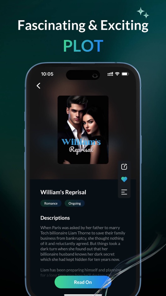 #5. ChapterVerse-Explore Novels (iOS) 由: 良 焦