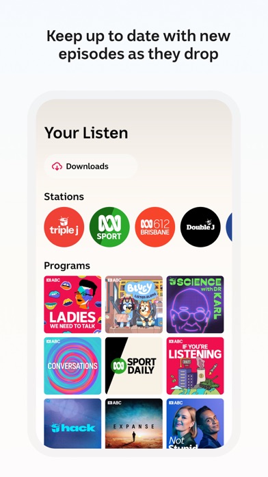 ABC listen: Radio & Podcasts iPhone screenshot 5