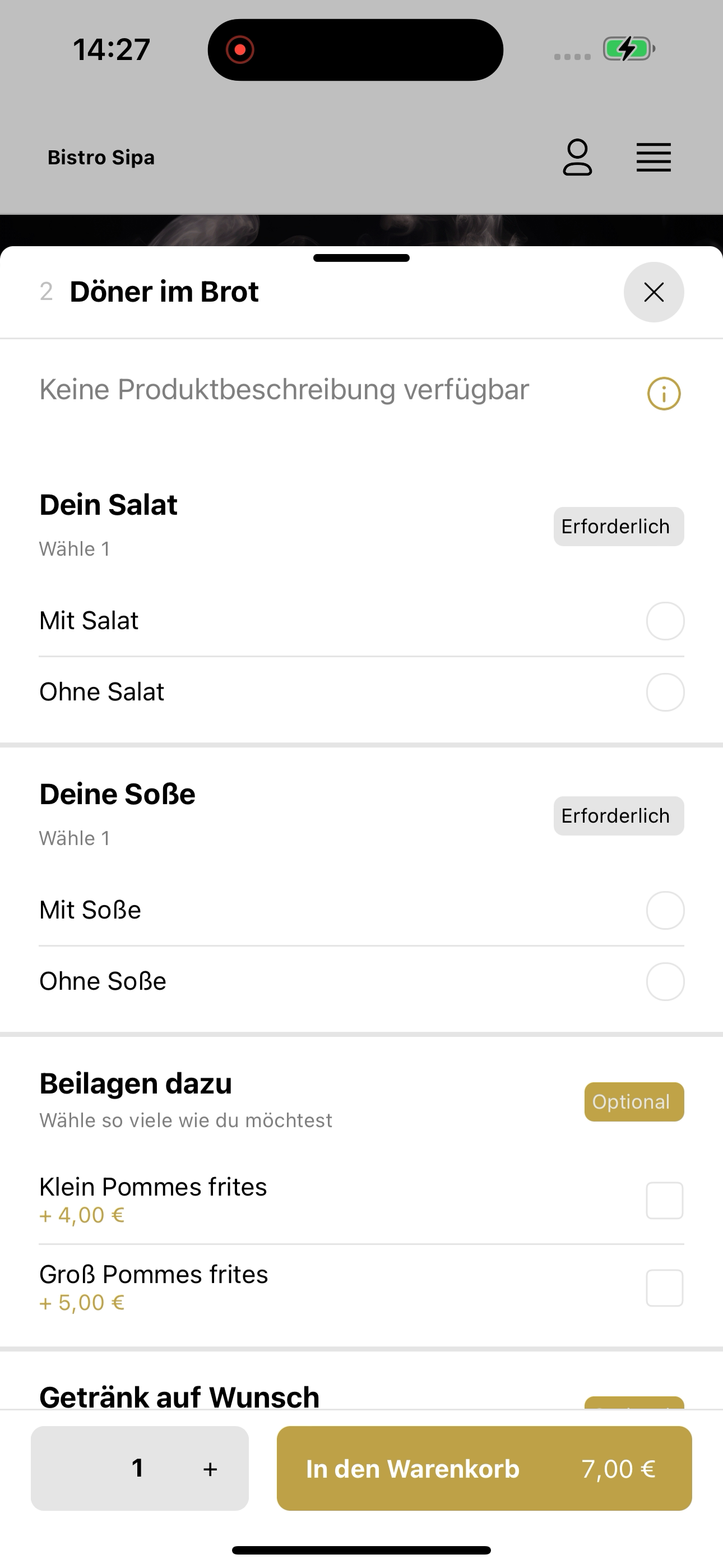 Bistro Sipa screenshot 5