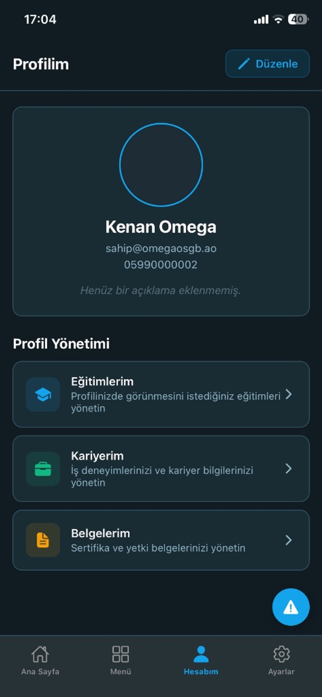 Screenshot 4 of AOFC Bireysel