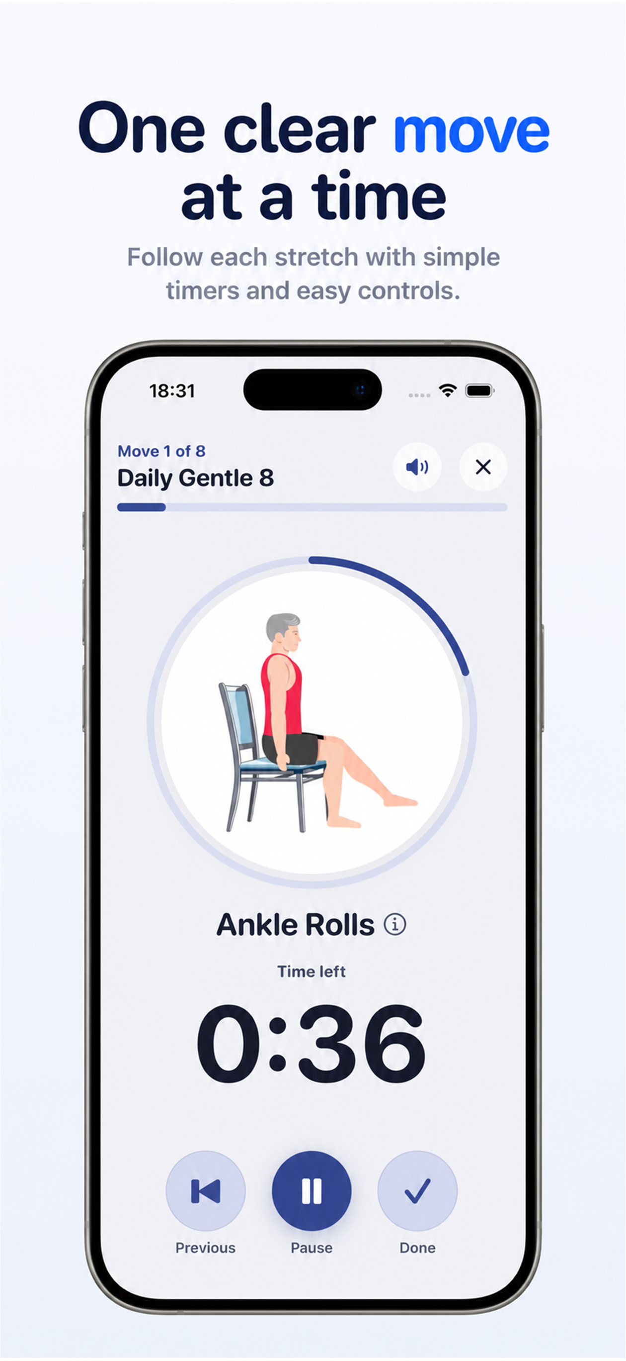 Senior Coach: Chair Yoga & Fit screenshot 3