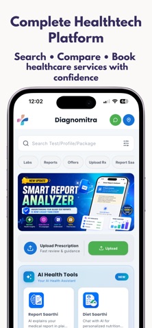 Diagnomitra Healthcare screenshot