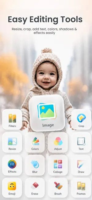 Baby Photo Editor & Pics Frame screenshot 8
