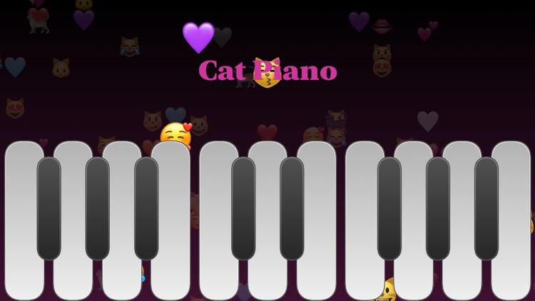 Cat Piano Music Keyboard by Igor Diachuk