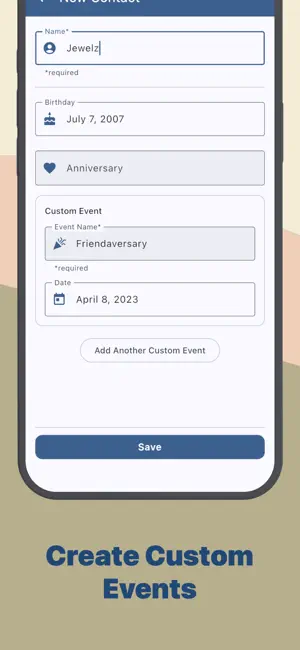 Birthdays: Reminders & Alerts screenshot 2