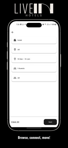 Live in Hotels - UAE screenshot