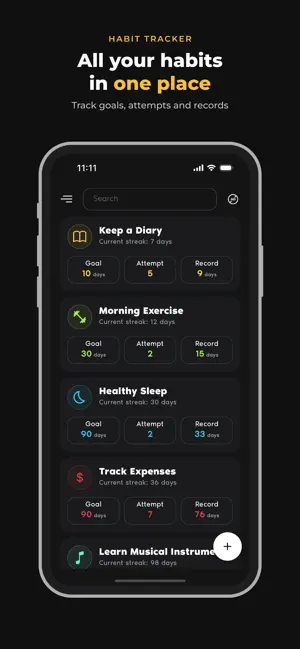 Habit Tracker: Goals & Streak screenshot 1
