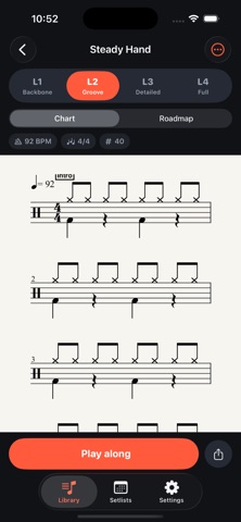 AnyDrumChart: Sheet Music Screenshot 5 of 6