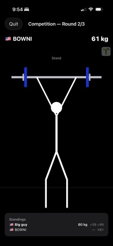 BarbellKineticsGame screenshot