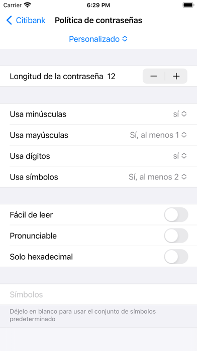 pwSafe 2 - Password Safe App Store preview screenshot 5