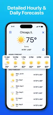 Weather Hi-Def Radar Forecast: Screenshot 2 von 10