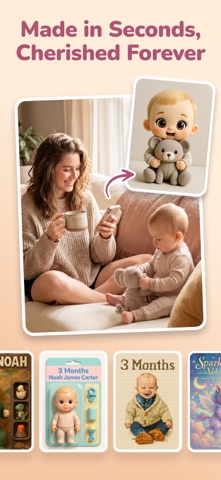 Kiddify AI: Magic Baby Photos iPhone screenshot