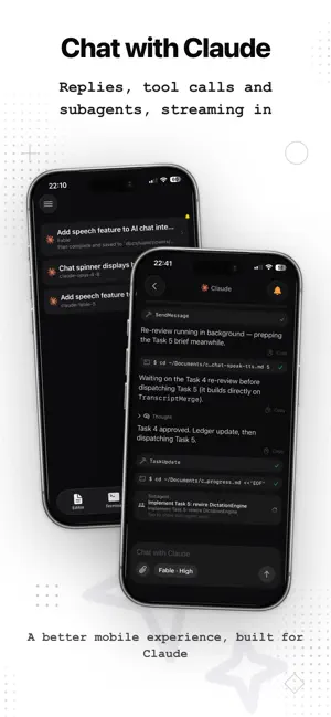 CodeMote: Mobile Vibe Coding iPhone screenshot 2
