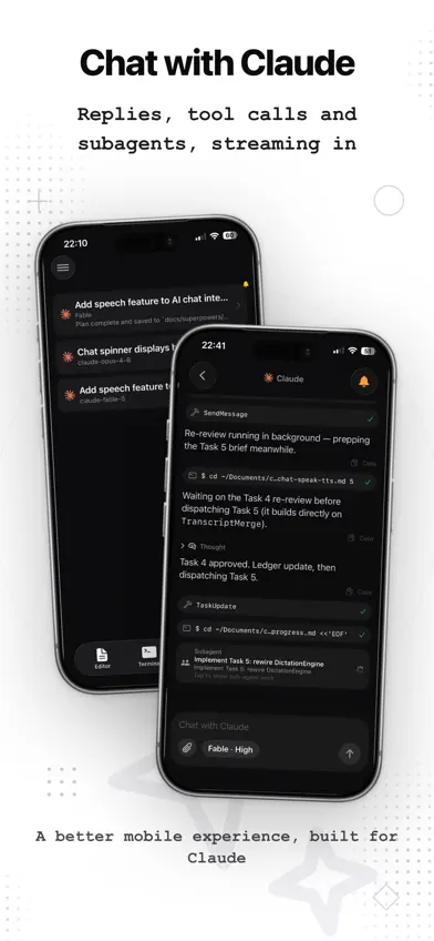 CodeMote: Mobile Vibe Coding screenshot 2