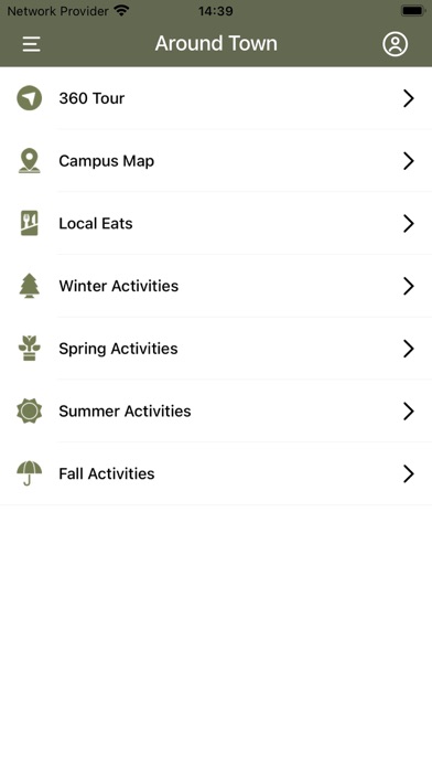 Walla Walla U iPhone screenshot 2 - Business app