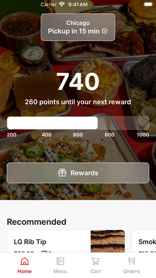 Screenshot 1 of Sanders BBQ Supply App