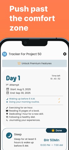 Tracker For Project 50 Screenshot 2 of 6