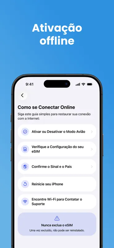 eSim Mobile Travel: e Sim App screenshot 6 of 8