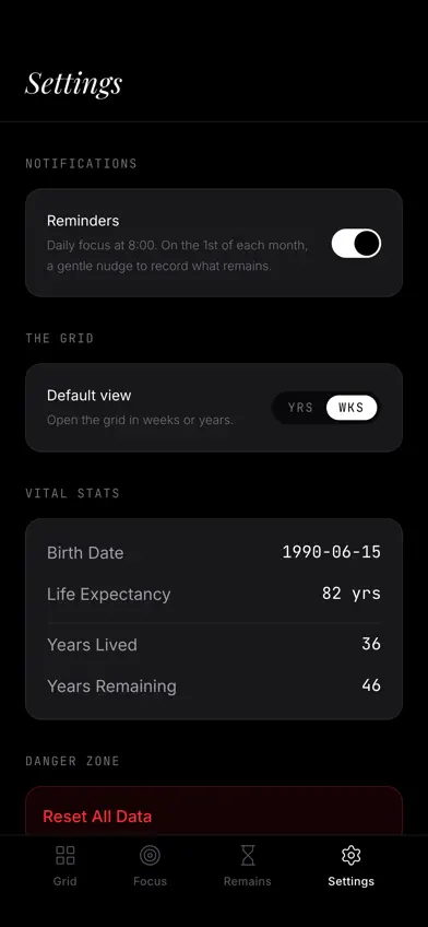 Mori: Stoic Life Grid & Focus screenshot 5