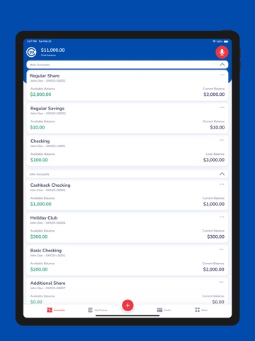 1st Community FCU iPad screenshot