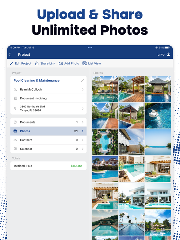 Lnvo iPad screenshot 4 - Business app