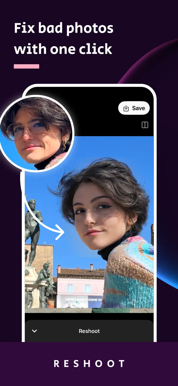 #2. Sharp AI: Photo Enhancer (iOS) От: KRNL SRL