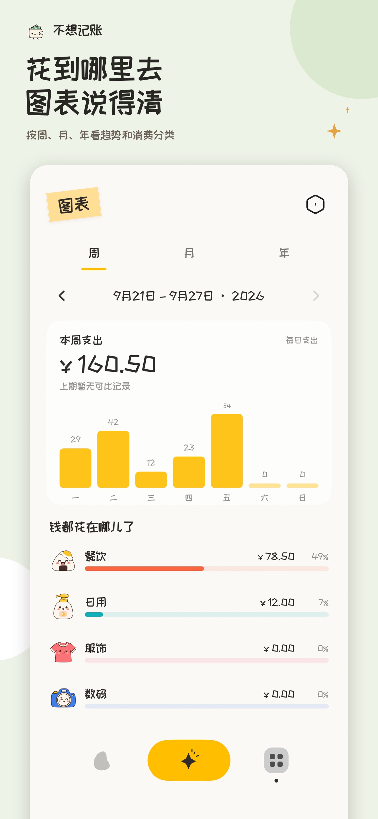 Screenshot 4 of 不想记账-拍照记账与AI省钱