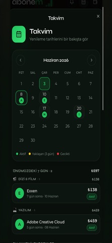 Abonem App Screenshot 1 of 4