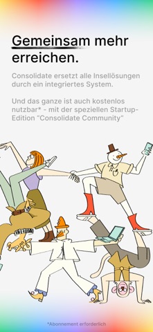 Consolidate: Teams & Projekte Screenshot 9 of 9