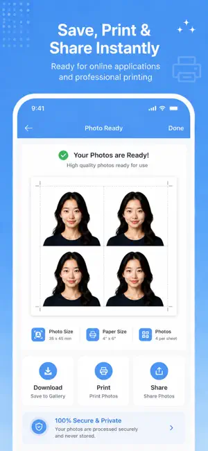 PerfectID: ID Photo Maker screenshot 2
