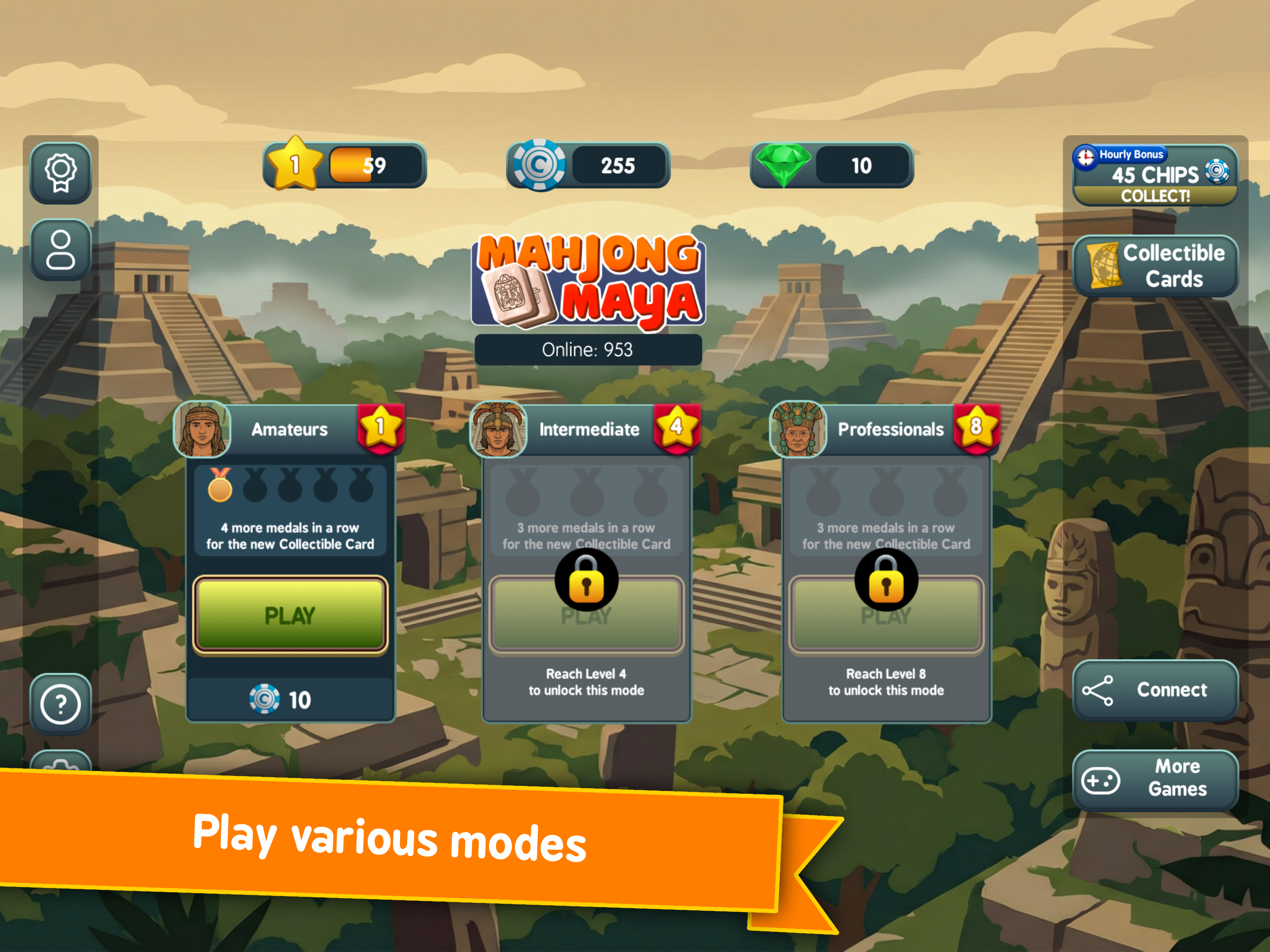 Mahjong Maya: Speed Tile Match