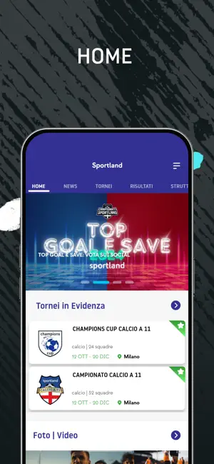 Sportland screenshot 1