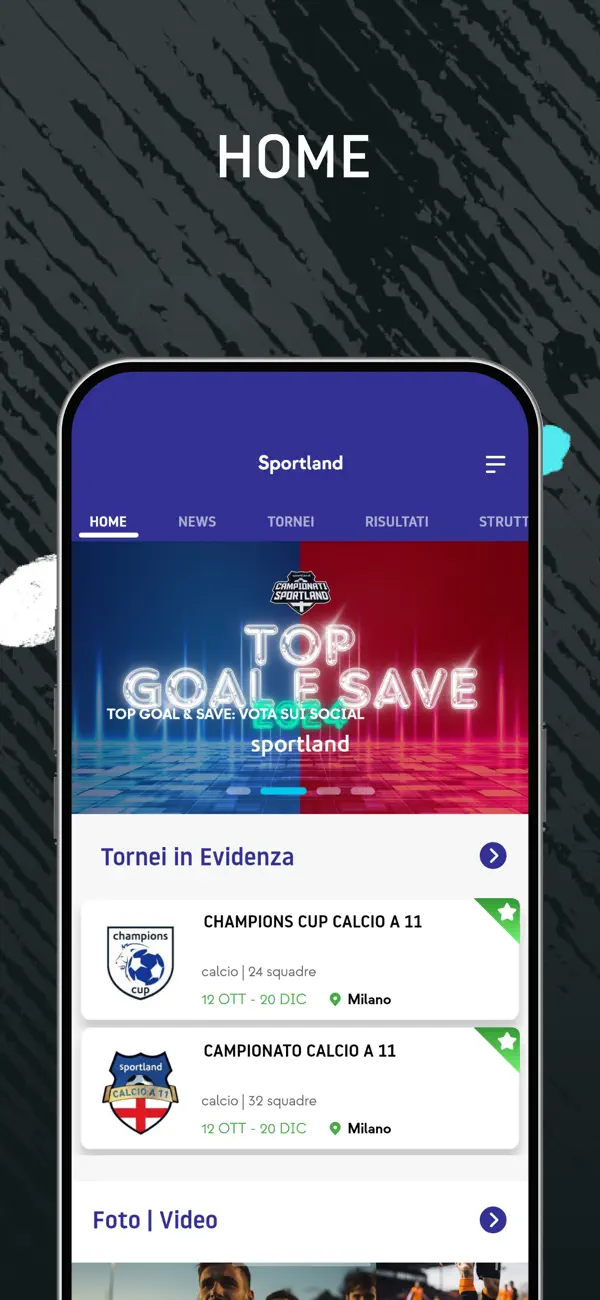 Screenshot #1 pour Sportland