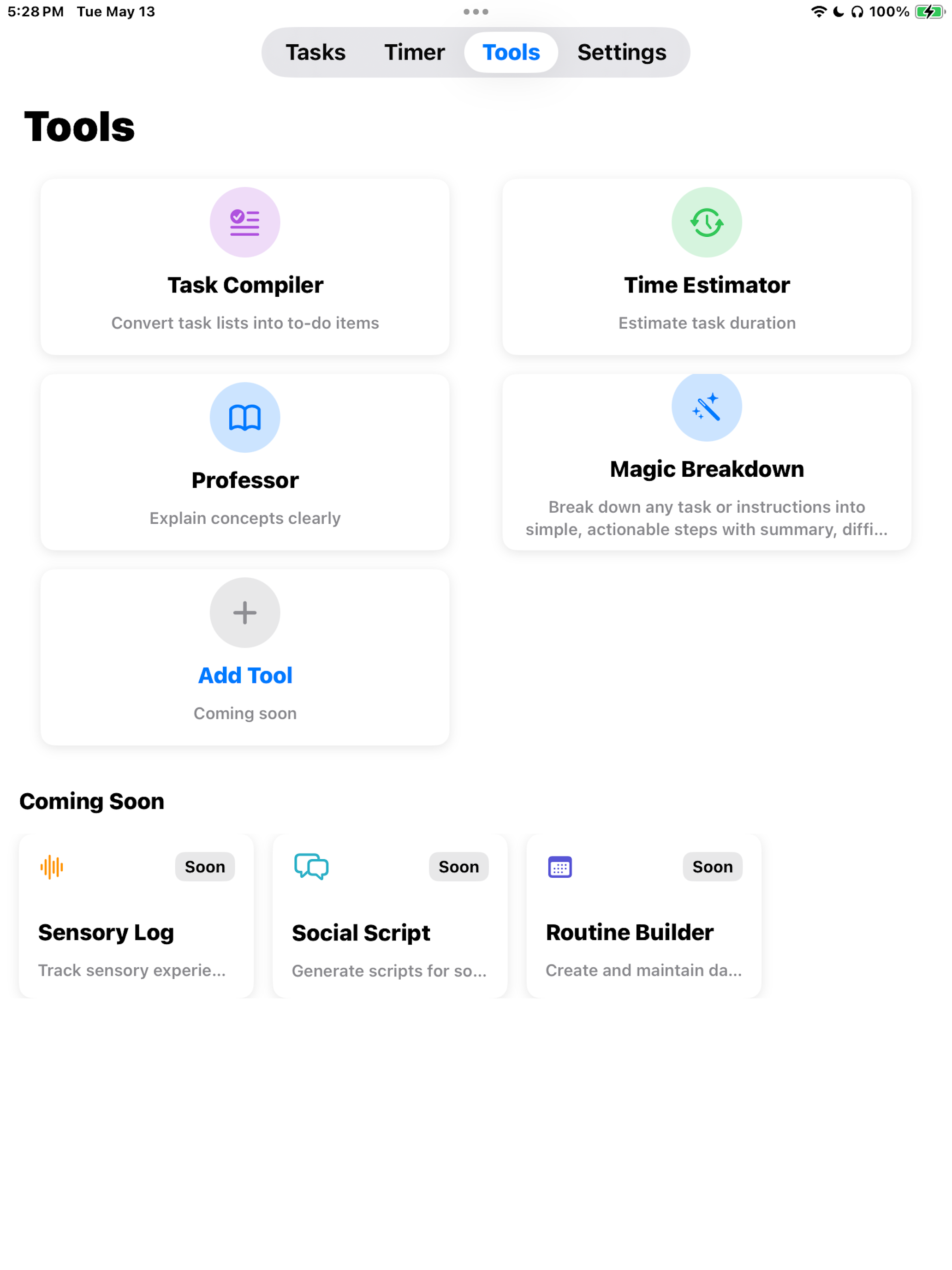 Goblin Tools: Autism Pal To Do screenshot 12