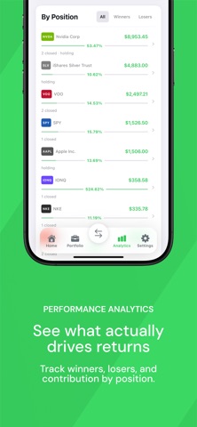 Finance 2049 Portfolio Tracker Screenshot 2 of 10