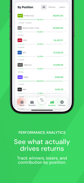 Finance 2049 Portfolio Tracker Screenshot 2 of 10