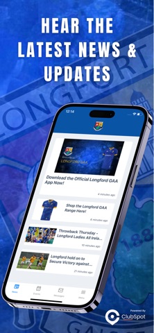 Longford GAA iPhone screenshot