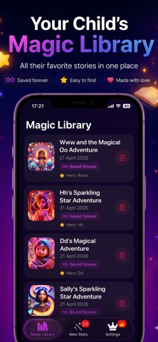 AI Bedtime Story Maker Screenshot 2 of 5