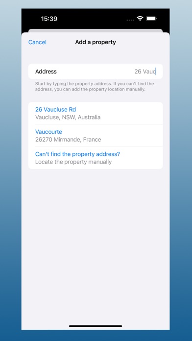 Property Portfolio Screenshot