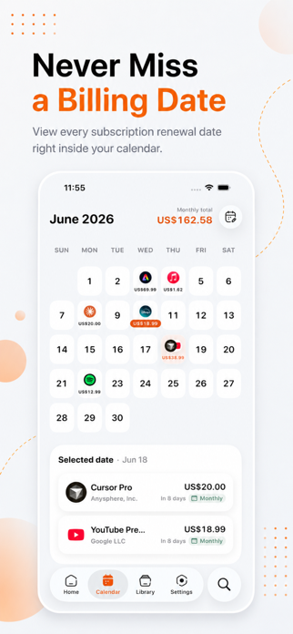 Payday: Subscription Tracker Screenshot 3 of 5