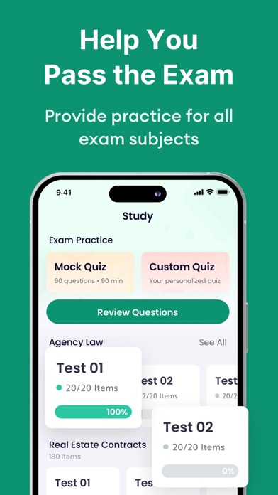 Real Estate Exam Prep 2025 Q&A Screenshot