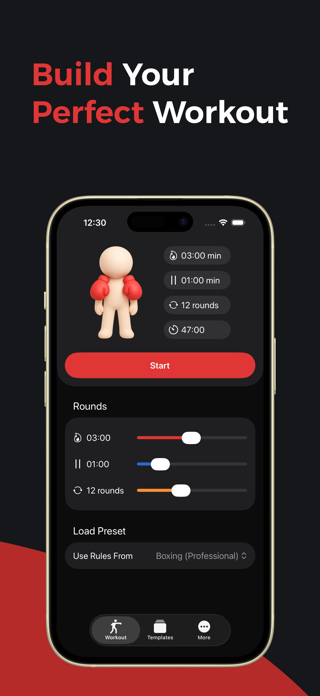 Boxing Timer: Boxio Screenshot 2 of 5