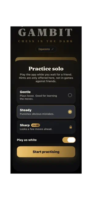 Gambit/chess screenshot 2
