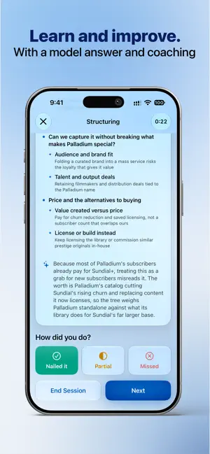 Caser — Case Interview Trainer screenshot 3