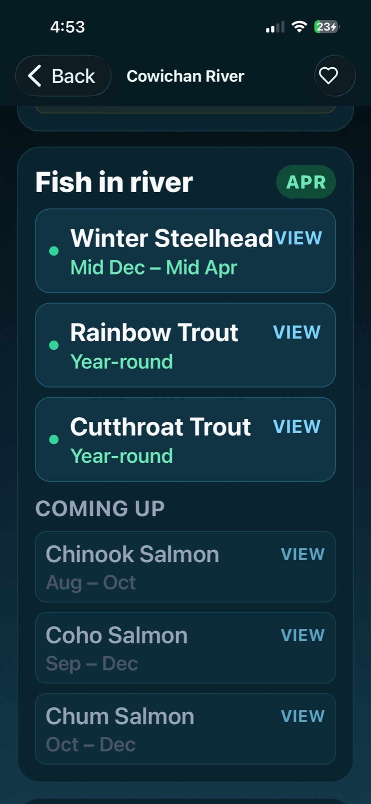 RiverWatch BC screenshot 3