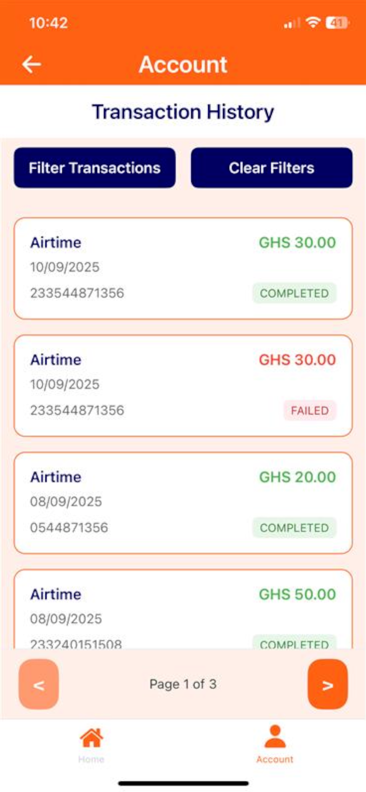 One4All App screenshot 3