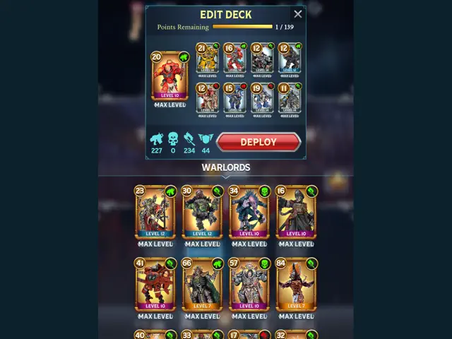 Warhammer Combat Cards screenshot 11